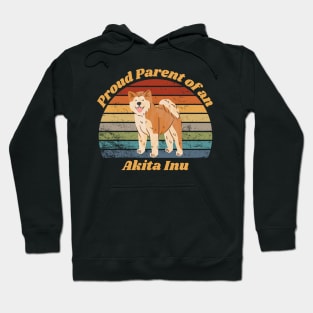 Proud Parent of a Akita Inu Hoodie